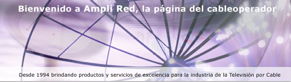 Bienvenido a Ampli Red, la página del cableoperador